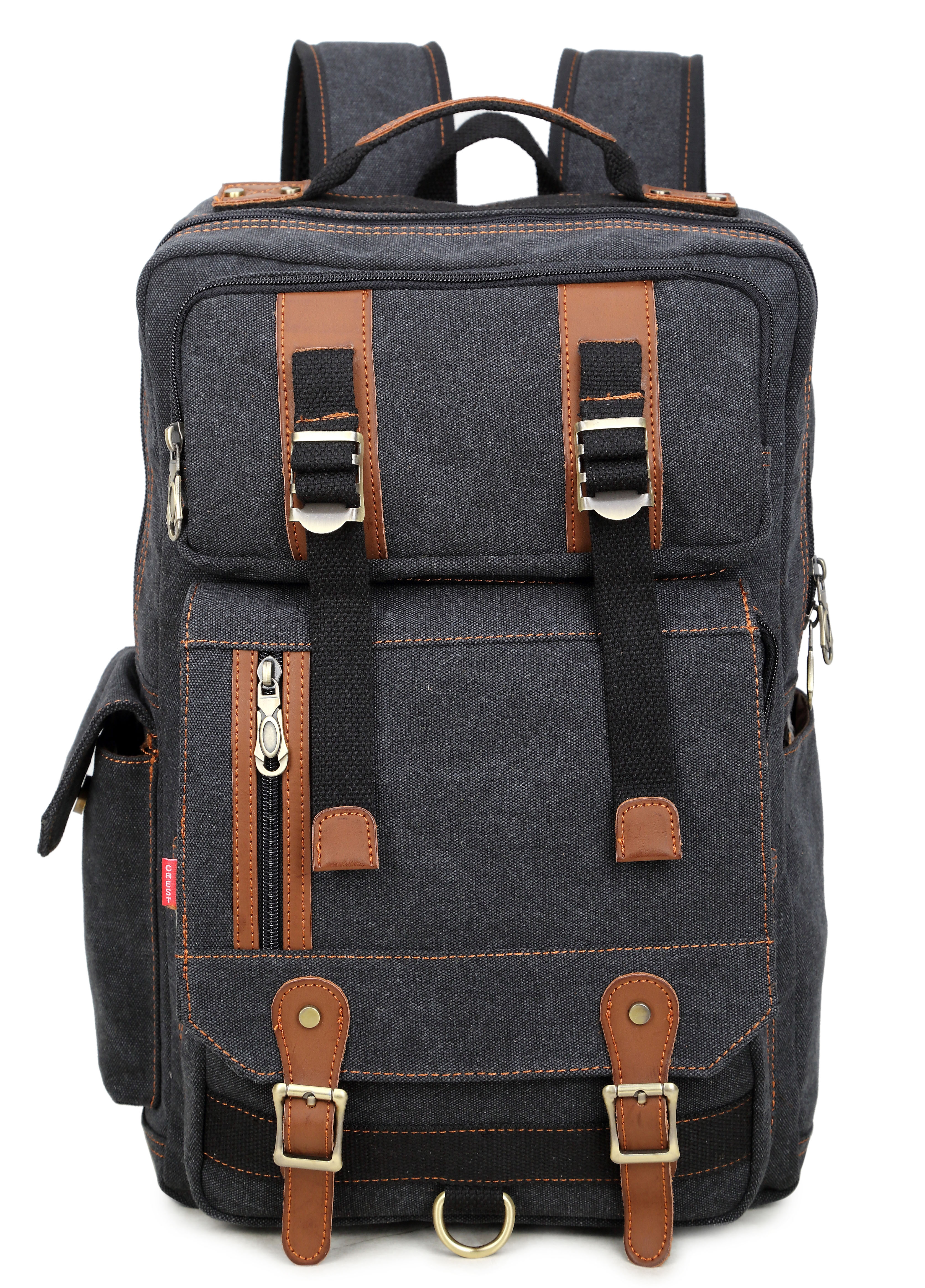 vintage canvas backpack